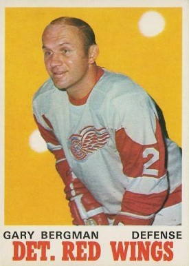 1970 O-Pee-Chee Gary Bergman #154 Hockey Card