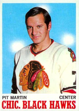 1970 O-Pee-Chee Pit Martin #18 Hockey Card