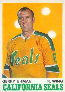 1970 O-Pee-Chee Gerry Ehman #187 Hockey Card
