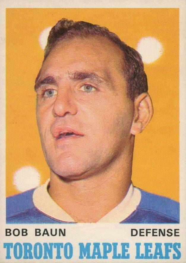 1970 O-Pee-Chee Bob Baun #223 Hockey Card