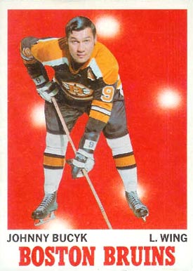 1970 O-Pee-Chee Johnny Bucyk #2 Hockey Card
