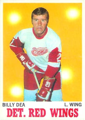 1970 O-Pee-Chee Billy Dea #30 Hockey Card