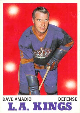 1970 O-Pee-Chee Dave Amadio #33 Hockey Card
