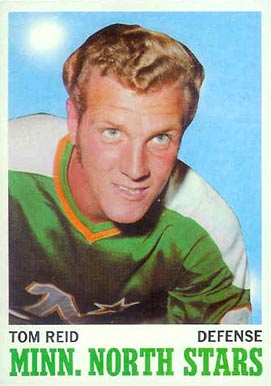 1970 O-Pee-Chee Tom Reid #43 Hockey Card