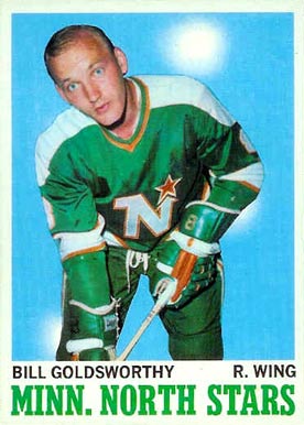 1970 O-Pee-Chee Bill Goldsworthy #46 Hockey Card