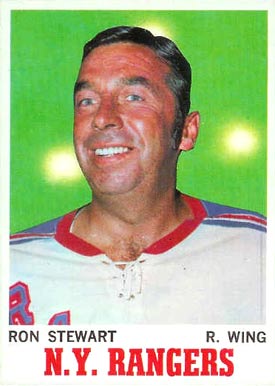 1970 O-Pee-Chee Ron Stewart #64 Hockey Card