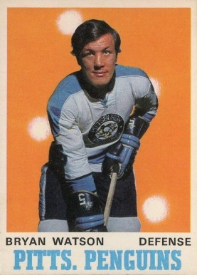 1970 O-Pee-Chee Bryan Watson #204 Hockey Card