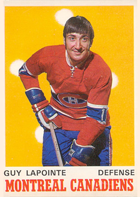 1970 O-Pee-Chee Guy LaPointe #177 Hockey Card