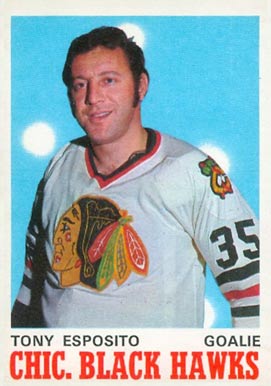 1970 O-Pee-Chee Tony Esposito #153 Hockey Card