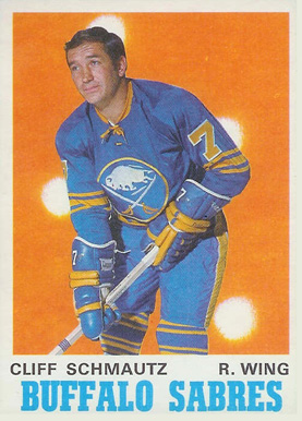 1970 O-Pee-Chee Cliff Schmautz #142 Hockey Card
