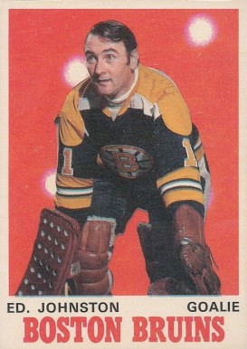 1970 O-Pee-Chee Ed Johnston #133 Hockey Card