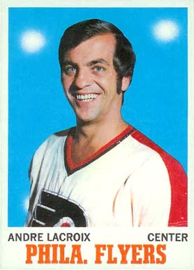 1970 O-Pee-Chee Andre Lacroix #84 Hockey Card
