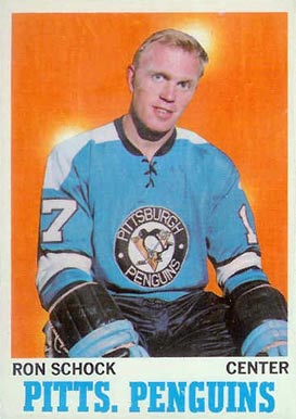 1970 O-Pee-Chee Ron Schock #91 Hockey Card