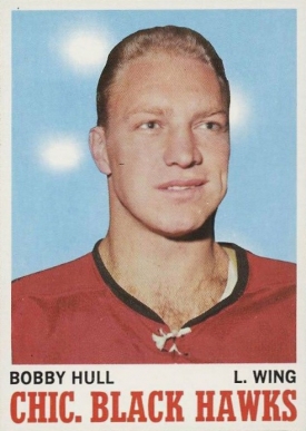 1970 Topps Bobby Hull #15 Hockey Card