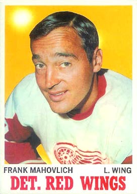 1970 Topps Frank Mahovlich #22 Hockey Card