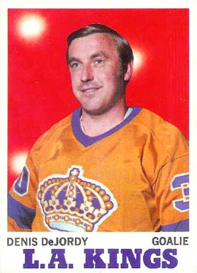 1970 Topps Denis Dejordy #31 Hockey Card
