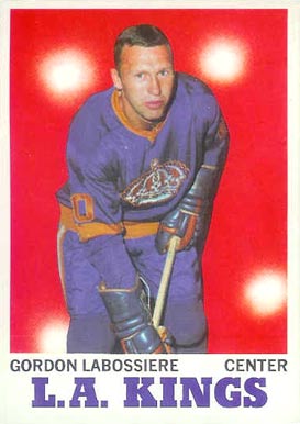 1970 Topps Gord Labossiere #38 Hockey Card