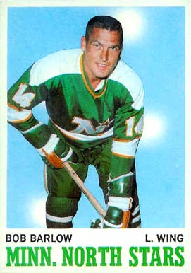 1970 Topps Bob Barlow #45 Hockey Card