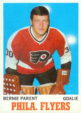 1970 Topps Bernie Parent #78 Hockey Card