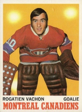 1970 Topps Rogatien Vachon #49 Hockey Card
