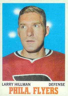 1970 Topps Larry Hillman #81 Hockey Card