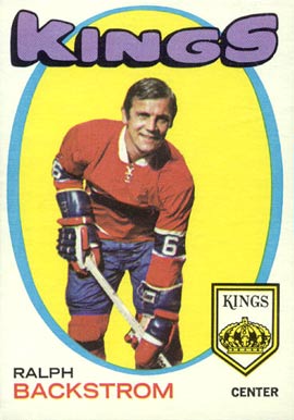 1971 O-Pee-Chee Ralph Backstrom #108 Hockey Card