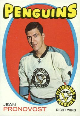 1971 O-Pee-Chee Jean Pronovost #118 Hockey Card