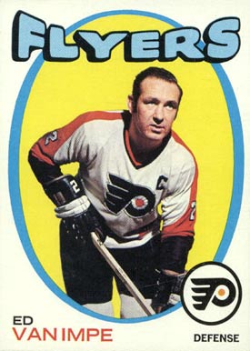 1971 O-Pee-Chee Ed Van Impe #126 Hockey Card