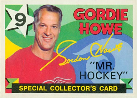 1971 O-Pee-Chee Gordie Howe #262 Hockey Card