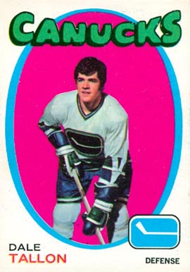 1971 O-Pee-Chee Dale Tallon #234 Hockey Card