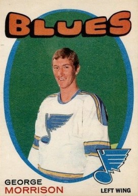 1971 O-Pee-Chee George Morrison #223 Hockey Card