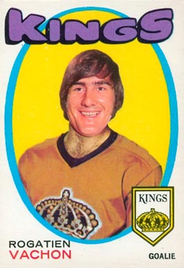 1971 O-Pee-Chee Rogatien Vachon #156 Hockey Card