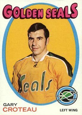 1971 O-Pee-Chee Gary Croteau #17 Hockey Card