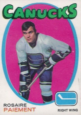 1971 O-Pee-Chee Rosaire Paiement #233 Hockey Card