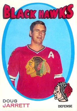 1971 O-Pee-Chee Doug Jarrett #208 Hockey Card
