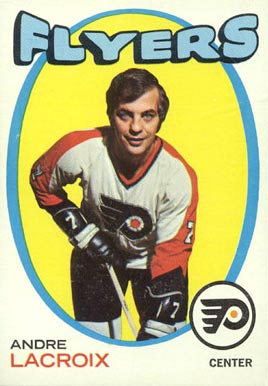 1971 O-Pee-Chee Andre Lacroix #33 Hockey Card