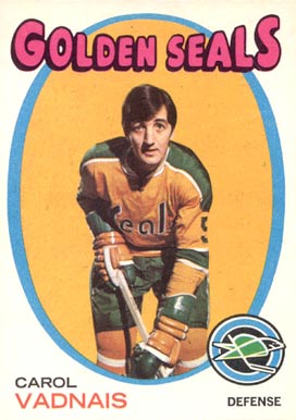 1971 O-Pee-Chee Carol Vadnais #46 Hockey Card