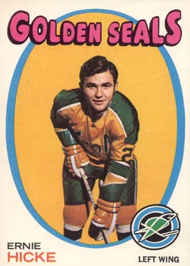 1971 O-Pee-Chee Ernie Hicke #61 Hockey Card