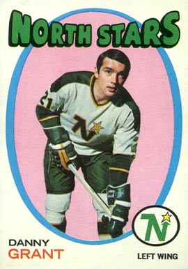 1971 O-Pee-Chee Danny Grant #79 Hockey Card