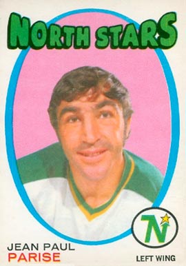 1971 O-Pee-Chee Jean-Paul Parise #243 Hockey Card