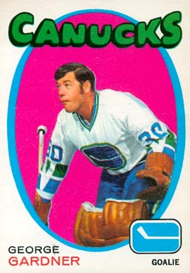 1971 O-Pee-Chee George Gardner #235 Hockey Card