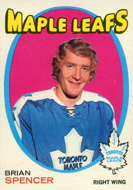 1971 O-Pee-Chee Brian Spencer #198 Hockey Card