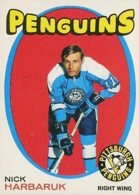 1971 O-Pee-Chee Nick Harbaruk #191 Hockey Card