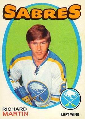 1971 O-Pee-Chee Richard Martin #161 Hockey Card