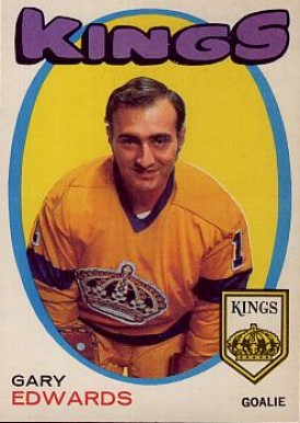1971 O-Pee-Chee Gary Edwards #155 Hockey Card