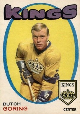 1971 O-Pee-Chee Butch Goring #152 Hockey Card