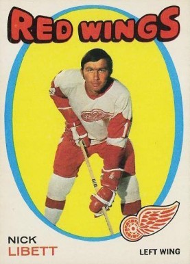 1971 O-Pee-Chee Nick Libett #140 Hockey Card