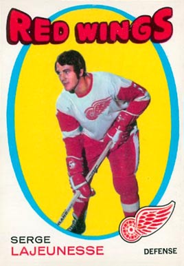 1971 O-Pee-Chee Serge Lajeunesse #136 Hockey Card