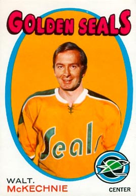 1971 O-Pee-Chee Walt Mckechnie #124 Hockey Card