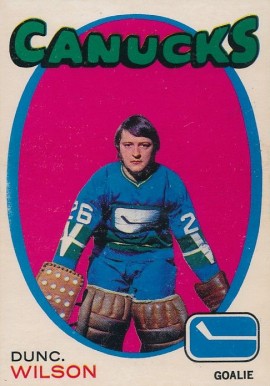 1971 O-Pee-Chee Dunc Wilson #24 Hockey Card